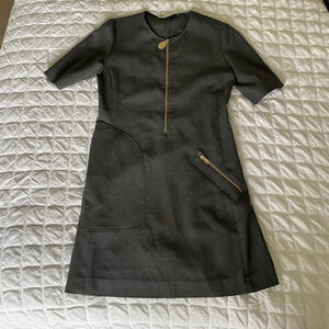 Stella Mcartney gray shift dress